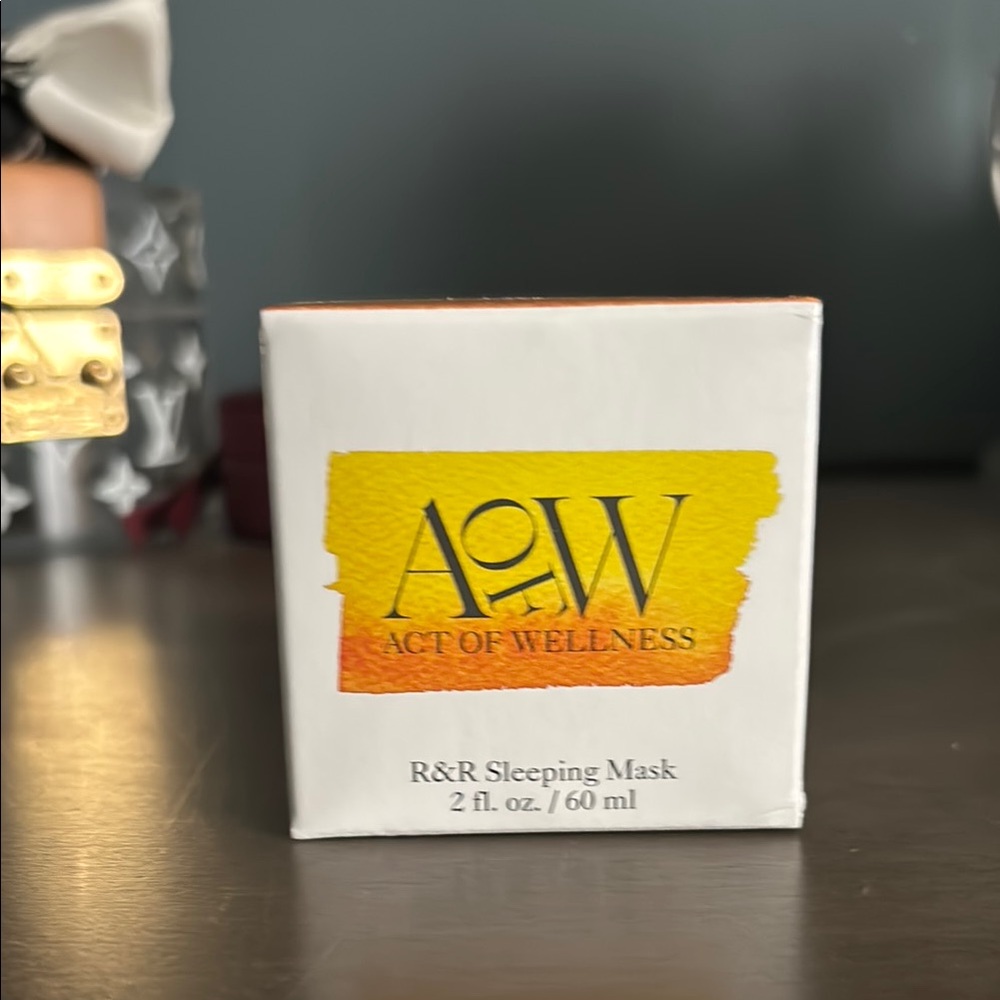 Act of Wellness R&R Sleeping Mask - New in Box